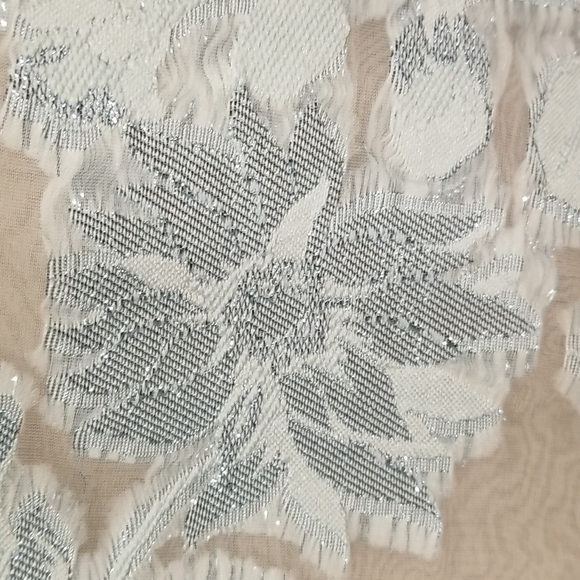 💕ST. JOHN💕 Formal High Waisted Jacquard Floral Embroidered Ball Skirt 12 NWOT - Picture 6 of 12